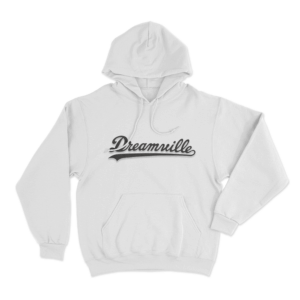 Dreamville Logo Unisex Hoodie White