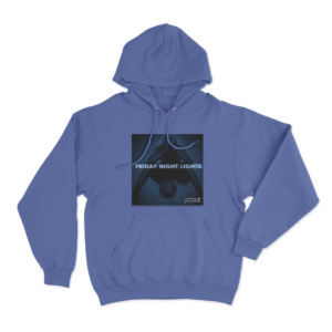 J Cole Friday Night Lights Unisex Hoodie Blue