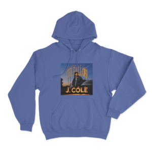 The Fall Off J. Cole Unisex Hoodie Blue